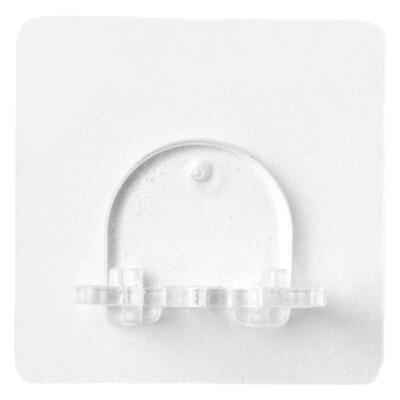 客必屋无痕贴剃须刀架浴室卫生间免打孔简约剃须刀置物架