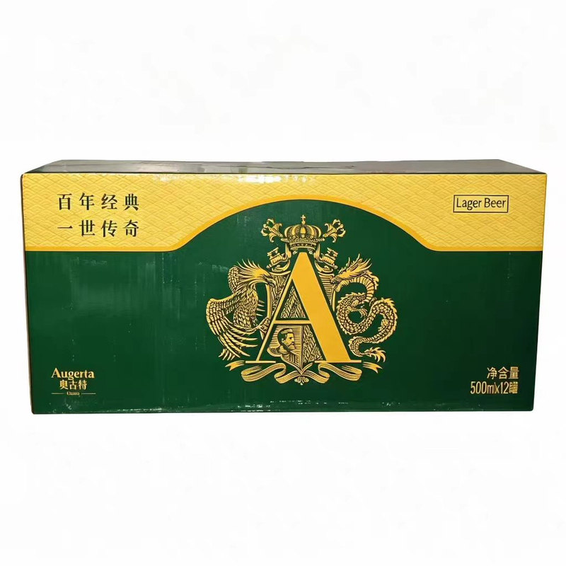 青岛啤酒奥古特500mlX12罐礼盒