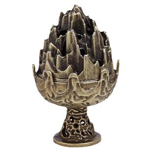 迷你把玩小博山香炉塔香模具香薰炉套装家用室内香勺香道澳檀香粉