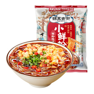 阿宽锦里古街酸辣粉袋装湿粉小鲜粉速食冲泡粉丝宵夜早餐重庆泡面