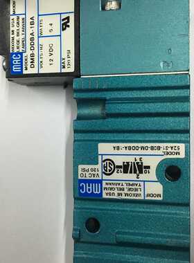 议价现货MAC电磁阀52A-31-B0B-DM-DDBA-1BA全新DC12V/DC24V秒发货