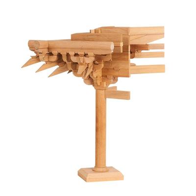 晚峰佛光寺转角柱头斗拱积木