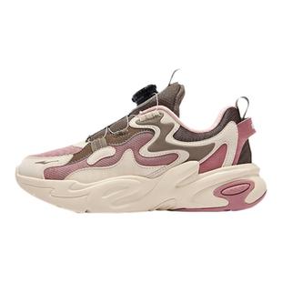 川流2|鸿星尔克童鞋女童老爹鞋旋钮大童鞋子休闲秋冬儿童运动鞋