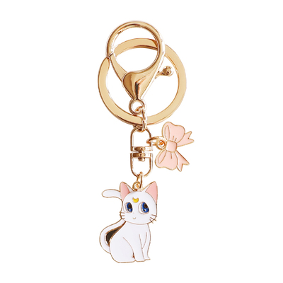 月亮猫咪情侣闺蜜钥匙扣