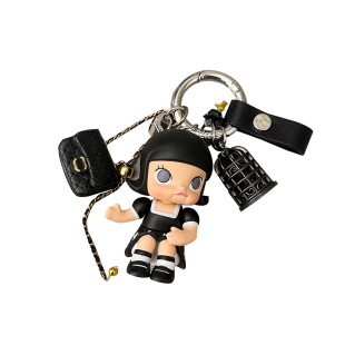 盲盒MOLLY在一起我的小时候系列汽车钥匙扣挂饰背包配饰生日礼物