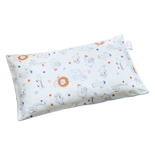 森柔针织纯棉枕套婴儿宝宝枕头套儿童单人50x30cm全棉枕芯套单只