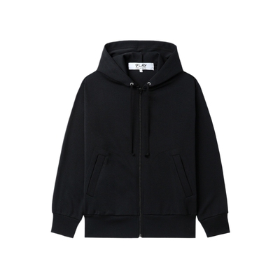 IT纯色连帽拉链卫衣简约基础