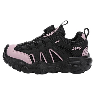 jeep女童鞋春季2026新款爆款儿童耐脏运动鞋女孩中大童跑步老爹鞋