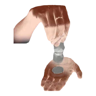 硬币穿玻璃 蝴蝶币魔术道具磁 硬币幻术震撼近景街头魔术道具玩具