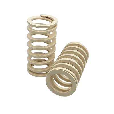 盘起白色弹簧SWR模具弹簧柏创