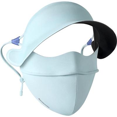 蕉下防暴晒面罩女士黑胶帽檐款