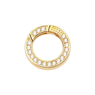 s925纯银开口圈连接环活口环diy配件手链项链diy配件挂扣银环银圈