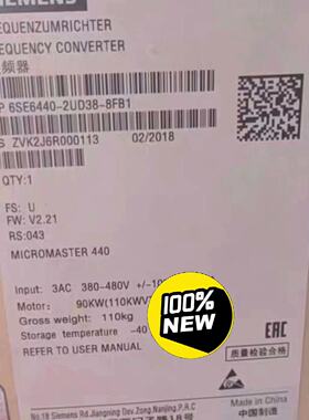 【询价】6SE6440-2UD38-8FB1/8FA1MM适用