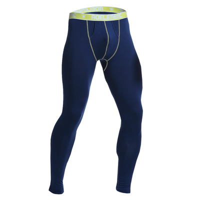 莫代尔枪弹男士薄款紧身保暖裤