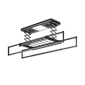 电动晾衣架小尺寸阳台户型遥控自动升降智能家用阳台横向侧装迷你