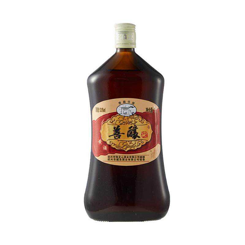 绍兴特产善酿黄酒2斤瓶装老酒