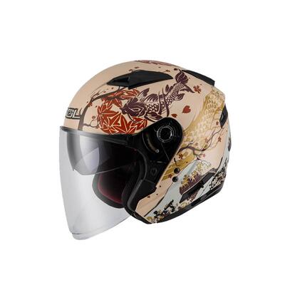 认证摩托车头盔SOL双镜片秋冬