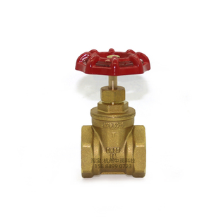 黄铜闸阀苏明自来水总闸表前内螺纹闸阀水开关阀门4分6分1寸DN25