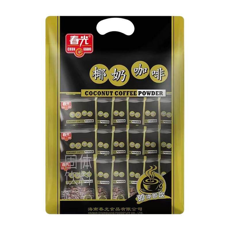 春光海南特产椰奶咖啡570g大份量