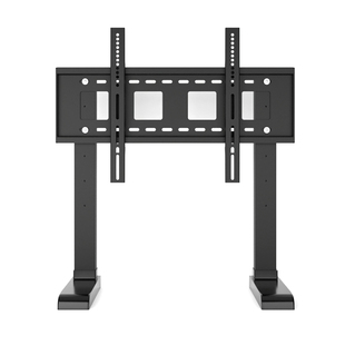 万能通用免打孔液晶电视机桌面底座落地增高台式一体机显示器支架