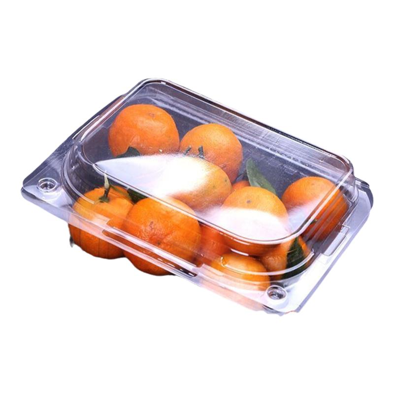 一次性透明水果包装盒蔬菜塑料草莓鲜果切盒沙拉盒800g装一斤半