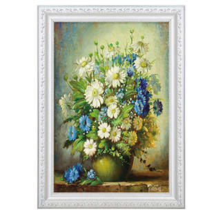 向日葵卧室玄关墙面装饰画饭厅餐厅壁画梵高油画欧式田园挂画简欧