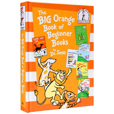正版 苏斯博士5个故事合集 英文原版绘本 The Big Orange Book of Beginner Books 进口故事读物 大橙书英文版 Dr Seuss