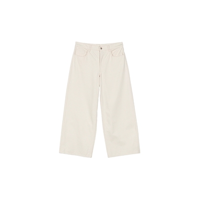 新年礼物【亚洲限定系列】Marimekko早秋棉质宽松阔腿丹宁牛仔裤