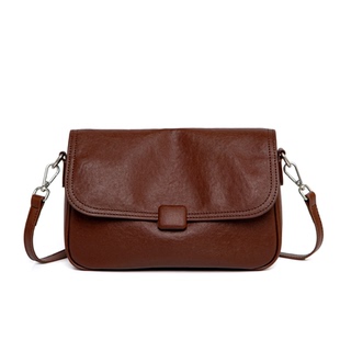 真皮小方包女款2025新款高级感软皮包包大容量复古女士单肩斜挎包