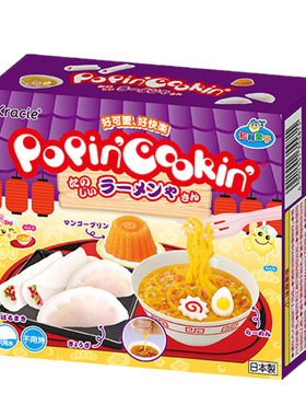 日本食玩嘉娜宝手工饺子拉面
