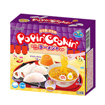 日本食玩嘉娜宝手工饺子拉面