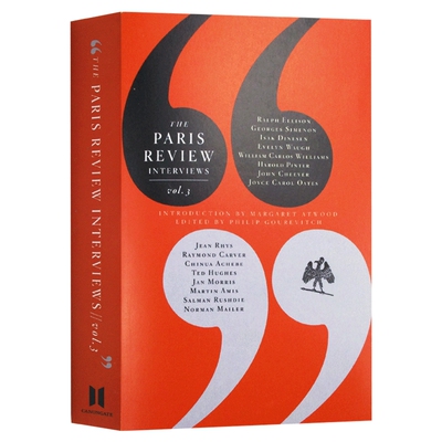 巴黎评论作家访谈3进口书籍