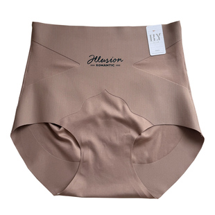 2025冬季新款高腰女内裤高档强力收腹蜜桃提臀无痕纯棉抗菌塑形裤