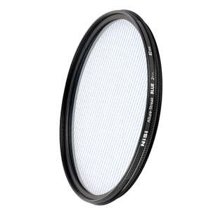 NiSi 耐司 蓝色 橙色拉丝滤镜 Streak Filter 67mm 72mm 77mm 82mm 电影炫光拉丝特效镜城市夜景拍摄光斑镜