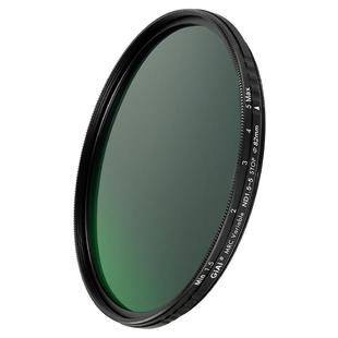 GiAi吉艾nd减光镜可调减光镜可变ND滤镜ND2-5 ND6-9 ND8-2000 ND32 中灰密度镜适用于佳能富士索尼康微单相机