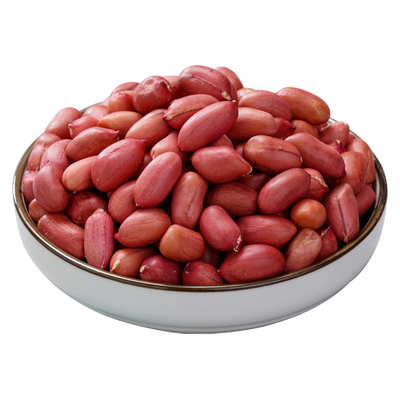 云南红皮花生米新货颗粒饱满无壳