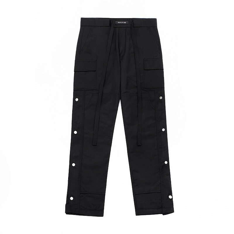 FEAR OF GOD FOG第六季主线抽绳飘带潮牌宽松高街休闲排扣长裤男