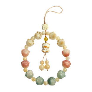 【杭州灵隐】天然猫爪菩提根手机链吊坠手机壳吊坠挂件挂抓钱发财