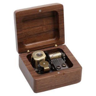 木质音乐盒八音盒鸟之诗复古定制儿童小女童女孩生日礼物女生新年