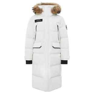 【成毅剧组同款】雪中飞冰雪高充绒男女情侣长款羽绒服貉子毛厚S