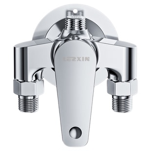 明装花洒冷热混水阀淋浴水龙头洗澡开关浴室太阳能混合阀热水器