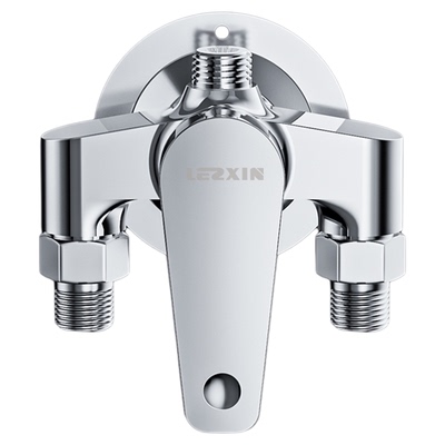 明装花洒冷热混水阀淋浴水龙头