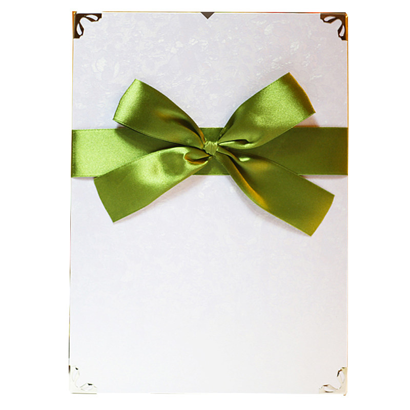 A4誓言册主持人手卡台词夹结婚礼专用誓词板森系草坪绿色新娘伴郎