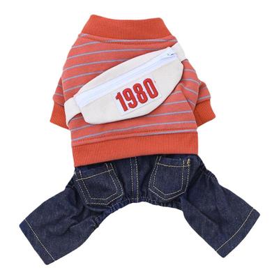 萌宠可爱小狗衣服四脚衣