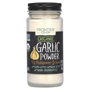 Frontier有机大蒜粉复合调味料牛排烧烤简西餐蒜香提味美国进口66