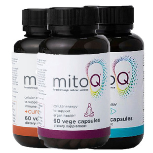 新西兰进口MitoQ线粒体保护心脏舒心胶囊支持健康60粒抗氧化护心