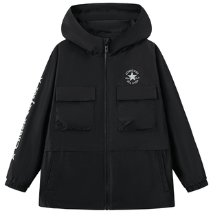 匡威童装儿童套装风衣摇粒绒马甲2件套2025秋冬款男女童保暖外套