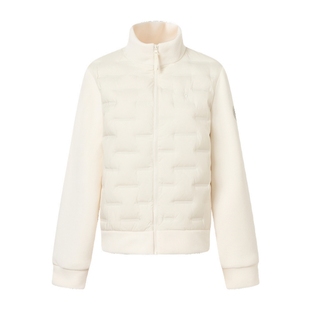 【特惠】POLOWALK女式外套2025冬季韩版拼接保暖立领90鹅绒上衣