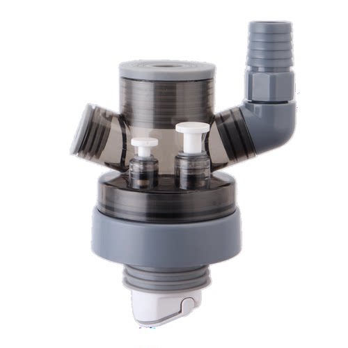 潜水艇洗衣机下水管三头通专用接头阳台排水管下水三通四通分水器