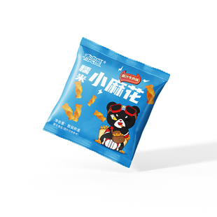 【湘菜门店专用】布兜熊餐饮零食小麻花休闲零食小吃10g包
